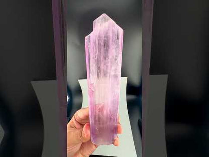 Natural Pink Kunzite Crystal from Afghanistan, 331 gram