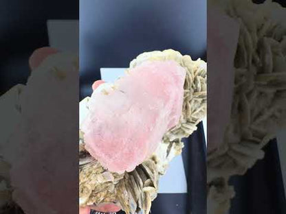 Pink Fluorite with Mica from Pakistan, 1619 gram