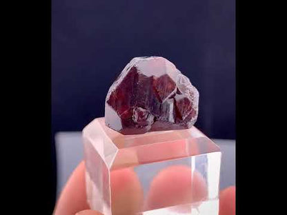 Etched Spessertine Garnet Crystal From Pakistan - 12 Grams