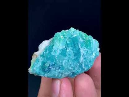 Indicolite Blue Tourmaline Crystal Bunch From Afghanistan - 35 Grams