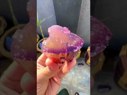 Red Tourmaline crystal from Afghanistan, 128 gram