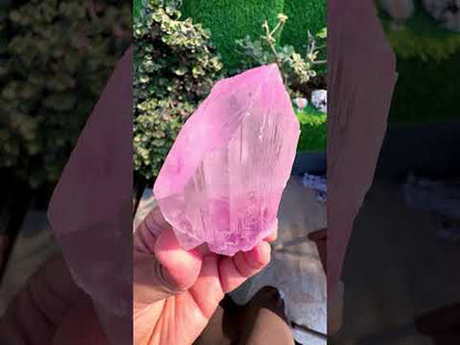 Pink Kunzite Crystal from Afghanistan, 160 gram