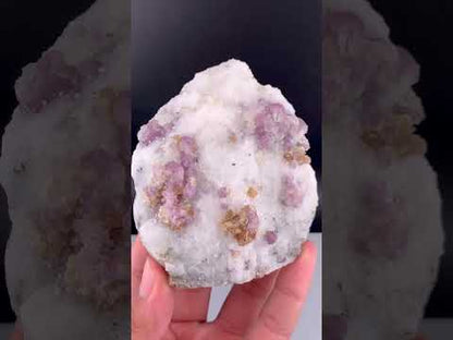 Fluorescent Pink Spinel Crystal On Matrix from Afghanistan - 301 Grams