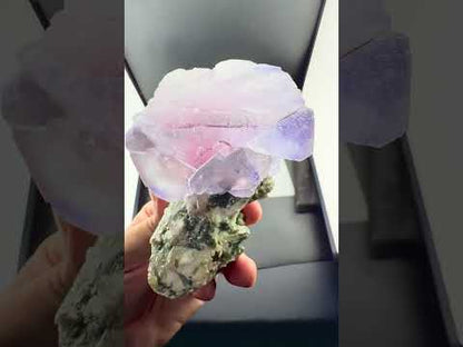 Fluorite on matrix from Afghanistan, 378 gram