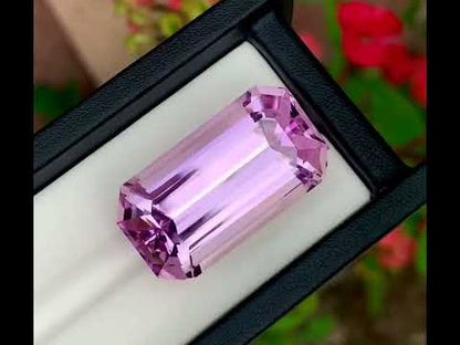 Natural Kunzite Loose Gemstone, Flawless Kunzite Stone, Pink Kunzite Gemstone, 82.70 CT