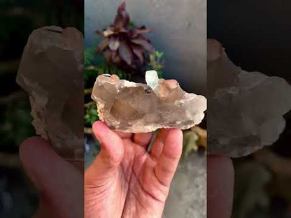Aquamarine with Topaz and Quartz Specimen from Pakistan - 186 Grams
