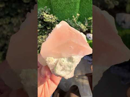 Morganite with Kunzite, Lepidolite and Quartz from Afghanistan, 154 gram