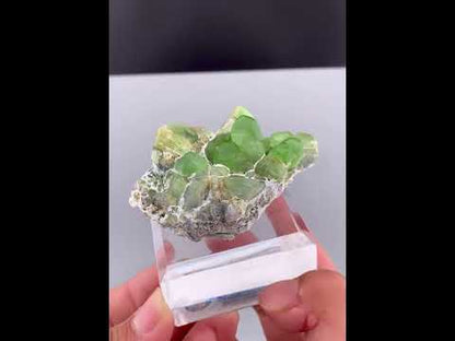 Green Peridot Crystals From Pakistan - 84 Grams