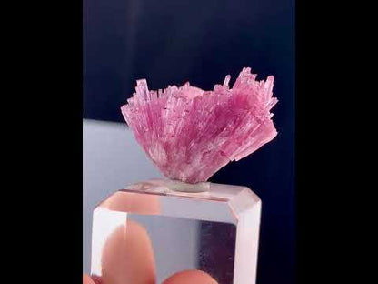 Bi-Color Cotton Candy Tourmaline Cluster From Afghanistan - 41.65 Carats
