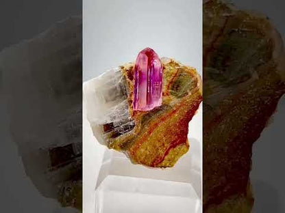Pink Topaz Specimen from Katlang Pakistan - 15.3 Grams