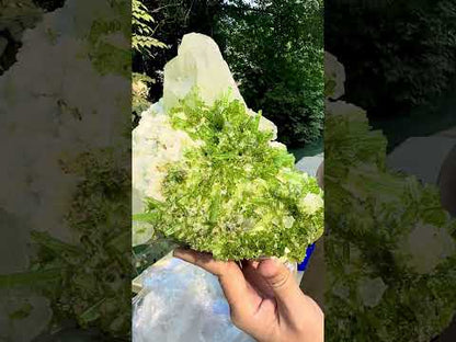 Tourmaline Crystals Cluster with Quartz on matrix from Chapu Mine Pakistan, 7014 gram