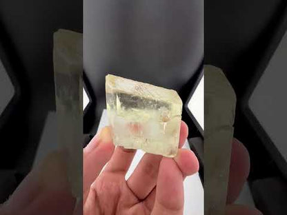 Yellow Triphane Kunzite Crystal from Afghanistan - 96 Grams