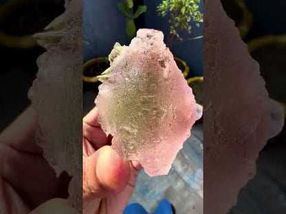 Pink Fluorite with Mica from Pakistan, 183 gram