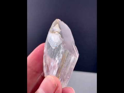 Transparent Kunzite Crystal From Afghanistan - 43 Grams