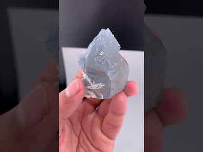 Indicolite Quartz with Mica from Afghanistan - 65 gram