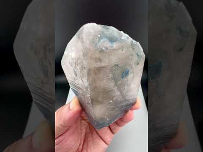 Indicolite Blue Quartz Crystal From Afghanistan - 125 Grams