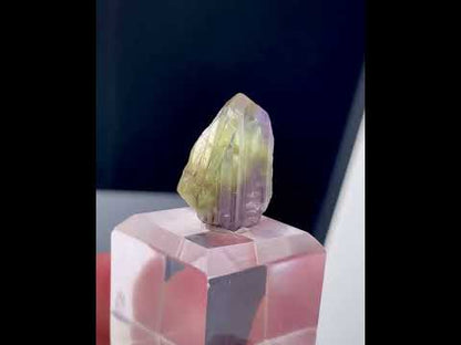 Natural Bicolor Tanzanite Crystal From Tanzania - 18.85 Carats