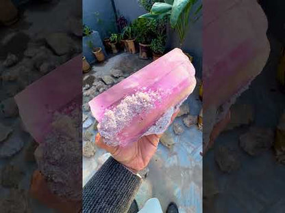 Spodumene var Kunzite with Cleavlandite Albite from Afghanistan, 1231 gram