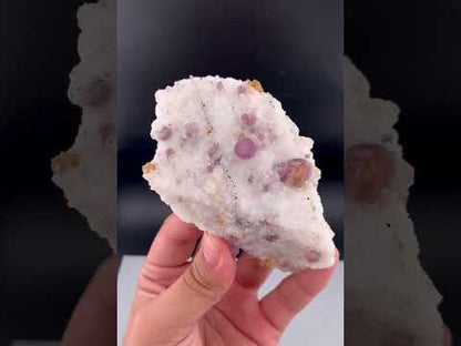 Fluorescent Pink Spinel Crystals On Matrix From Badakhshan Afghanistan - 211 Grams