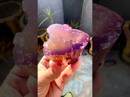 Red Tourmaline crystal from Afghanistan, 128 gram