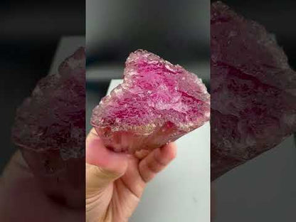 Red Tourmaline crystal from Afghanistan, 128 gram