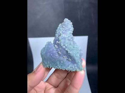 Bicolor Chalcedony Grape Agate Specimen From Indonesia - 61 Grams