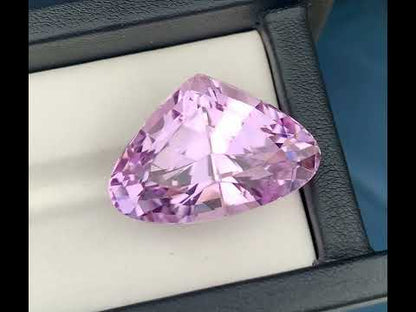 Lilac Kunzite Gemstone For Jewelry, Natural Kunzite Necklace Stone, Flawless Kunzite Loose Gemstone, 43.75 CT