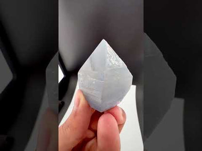 Indicolite Blue Quartz Crystal from Afghanistan - 54 Grams