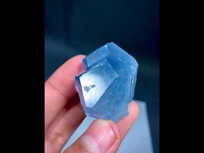 Blue Celestine Crystal From Afghanistan - 95 Grams