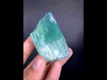 Green Hiddenite Kunzite Crystal From Afghanistan - 85 Grams