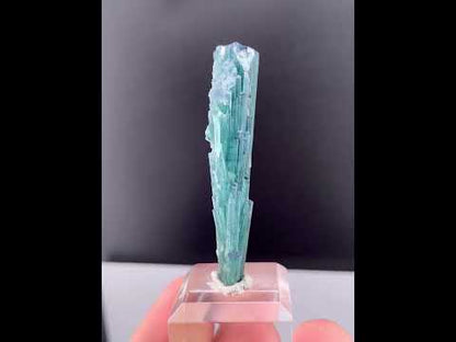 Indicolite Blue Tourmaline Crystal From Afghanistan - 41.35 Carats