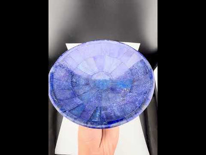 Polished Natural Lapis Lazuli Bowl – 303g, 121mm