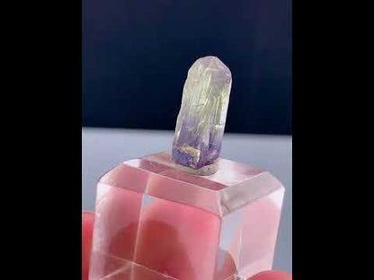 Natural Bicolor Tanzanite Crystal From Tanzania - 16.20 Carats