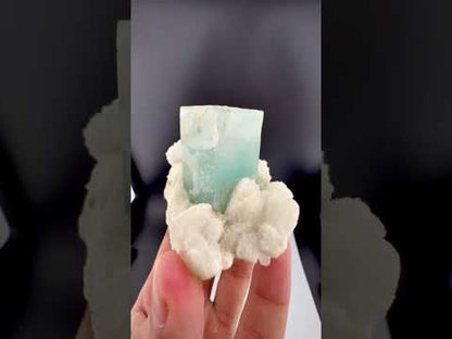 Aquamarine with Quartz Specimen from Pakistan - 145 Grams