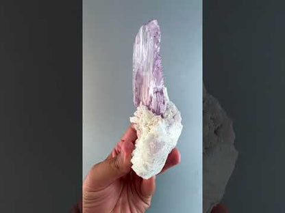 Natural Pink Kunzite specimen from Afghanistan, 382 gram