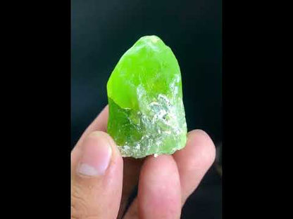 Lush Green Olivine Peridot Crystal Specimen from Pakistan - 59 gram
