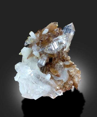 quartz association with Axinite crystals
untreated Axinite mineral specimen