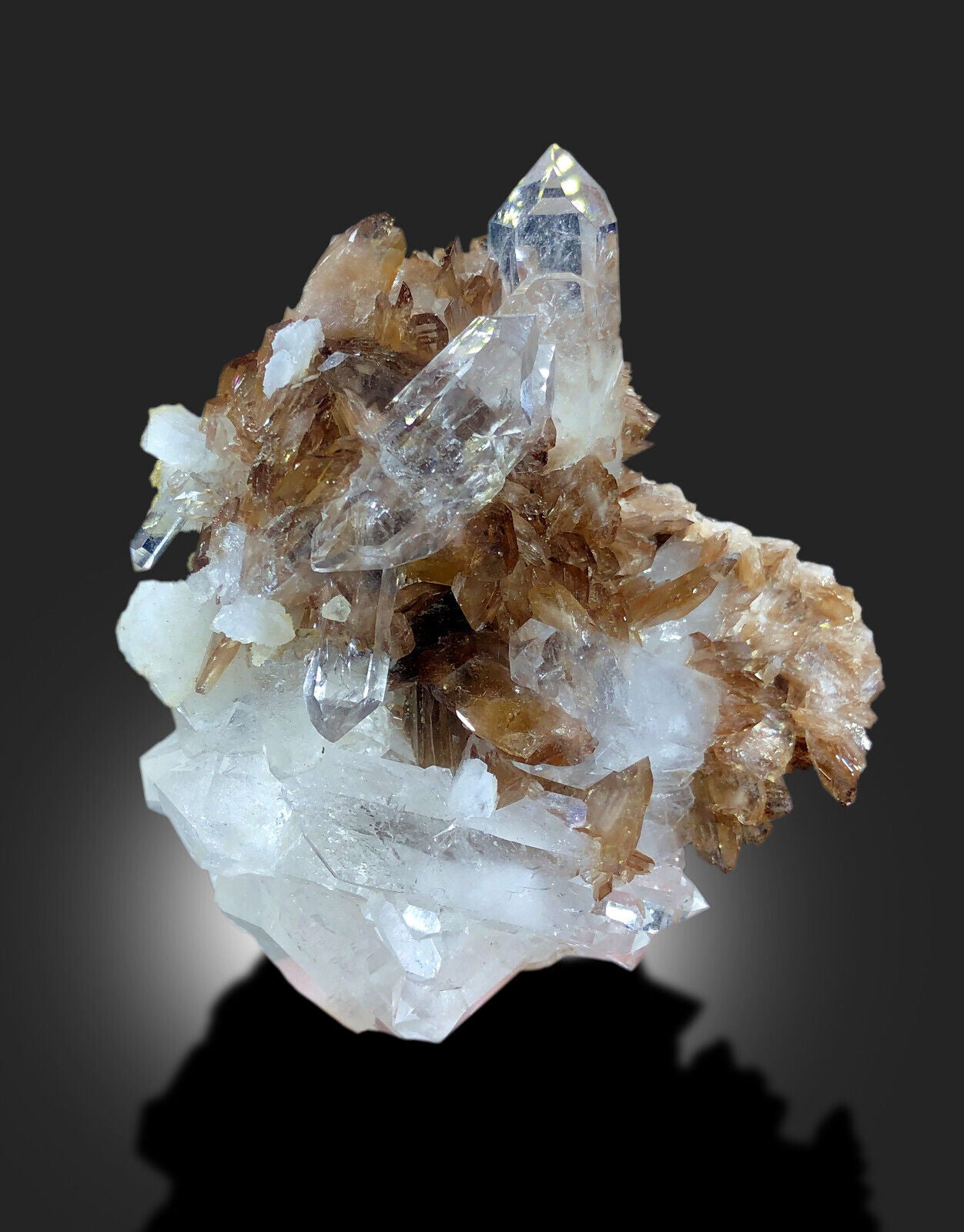 rare Axinite crystal cluster from Pakistan
terminated Axinite crystals on matrix
Baluchistan Pakistan mineral specimen