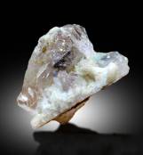 morganite crystal for sale raw gemstone
rare pink morganite crystal close view