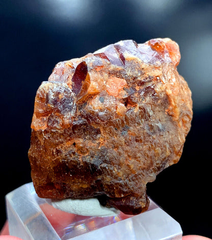 collector bastnasite mineral display piece
rare mineral specimen from zagi mountains
terminated bastnasite crystal close view